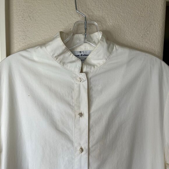 Men’s Kurta 3/4 Sleeve Tan -Penthouse Gallery Cotton Pullover Size Small #486 - Picture 4 of 17